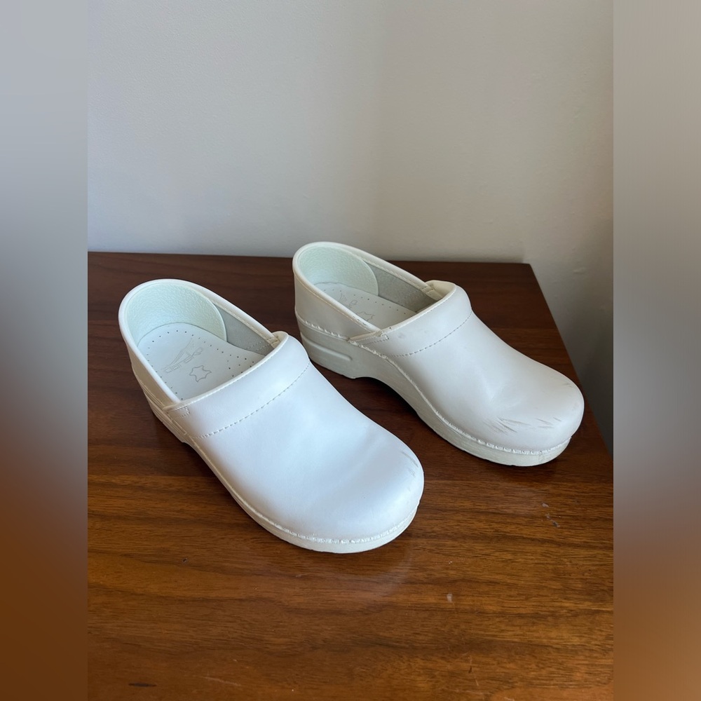 Dansko Professional Clogs in White
